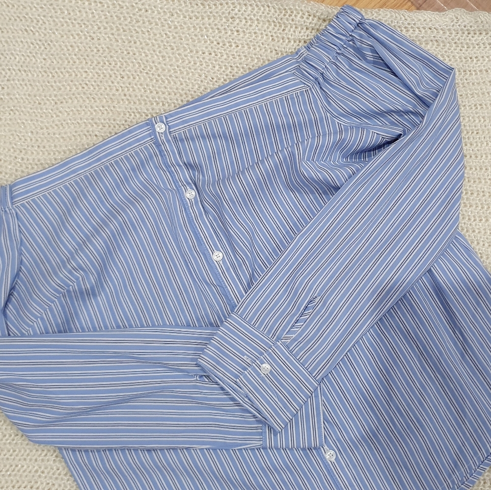 Express Off shoulder dress shirt